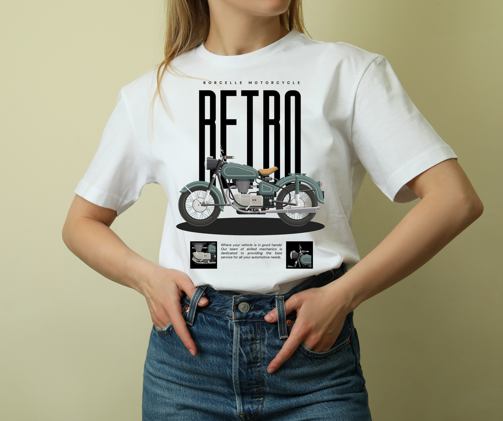 BORCELLE MOTORCYCLE TSHIRT